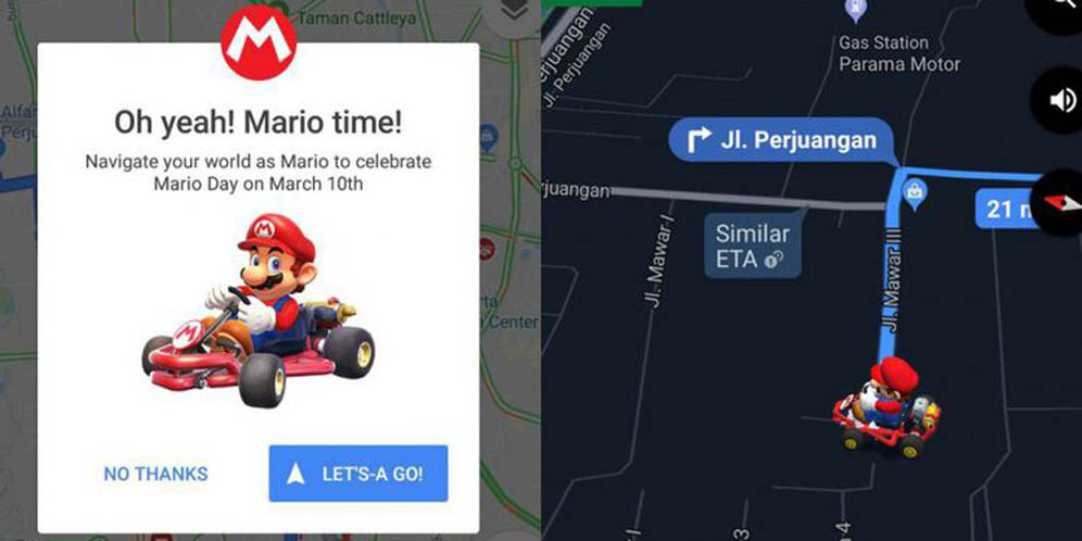 Seminggu Ini Mario Siap Jadi Navigator di Google Maps thumbnail